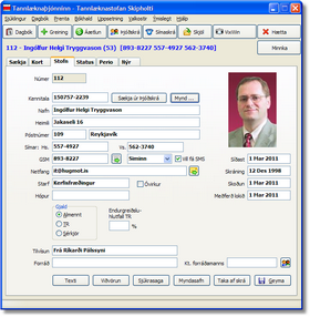Stofnuppl�singar um sj�kling - smelltu til a� sko�a